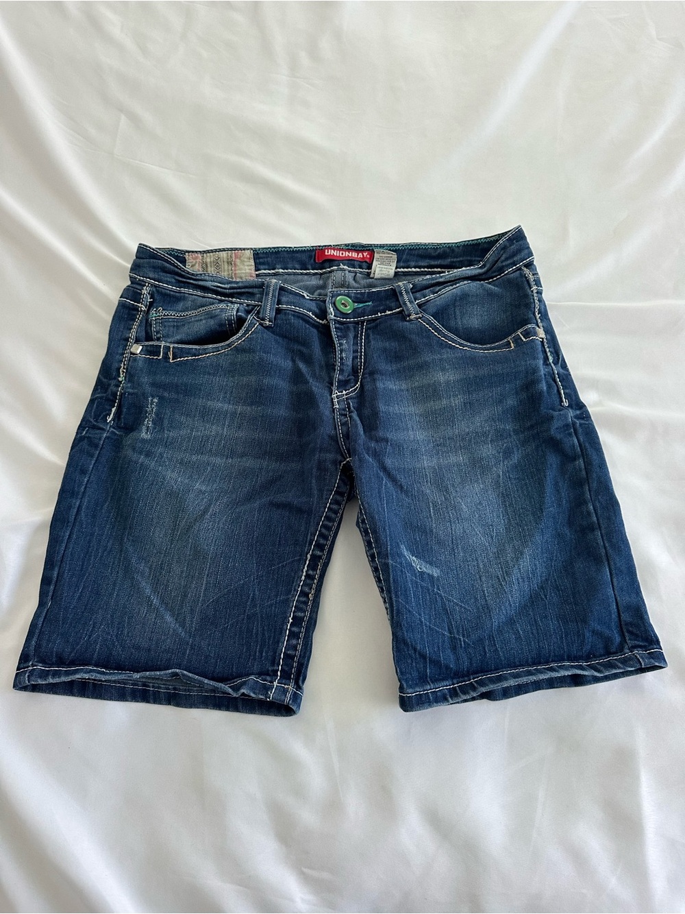 Y2K UNIONBAY Dark Denim Shorts